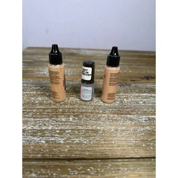Luminess Silk 4-In-1 Airbrush Foundation Shade 030 Medium Glow Makeup Lot of 3 - Picture 2 of 2